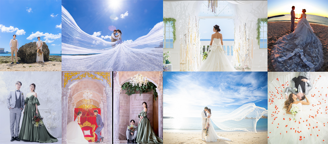 In Okinawa! [Chapel/Wedding Scene & Beach Location & Studio] Photo Wedding